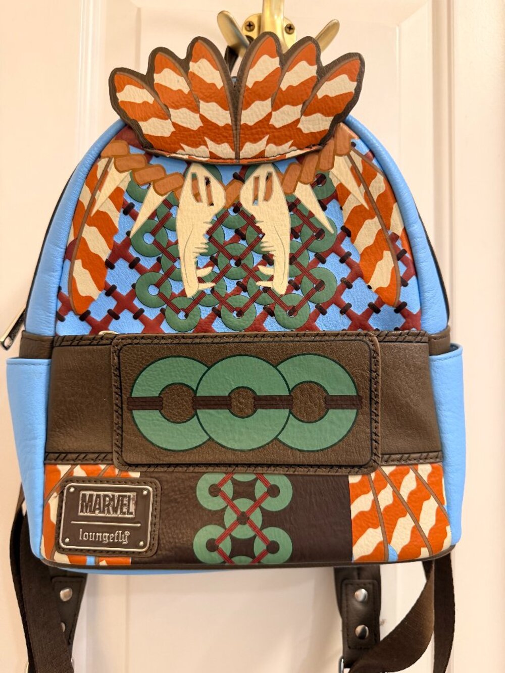 Loungefly Marvel Wakanda Forever Namor Talokan Mini Backpack